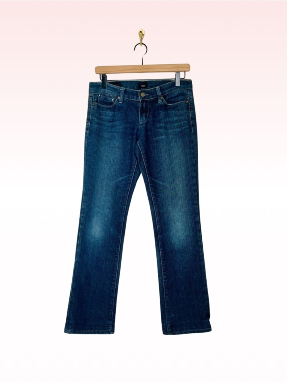 CITIZEN OF HUMANITY high rise bootcut blue jeans (Sz 26)